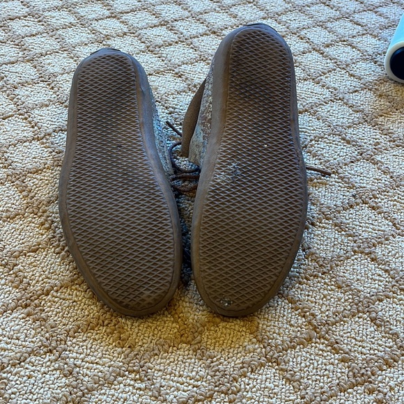 Vans Crackled Mocassins Size 10 - Picture 2 of 3